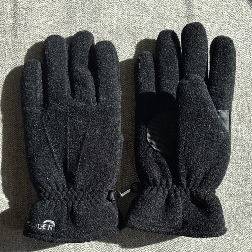Black Fleece Gloves
